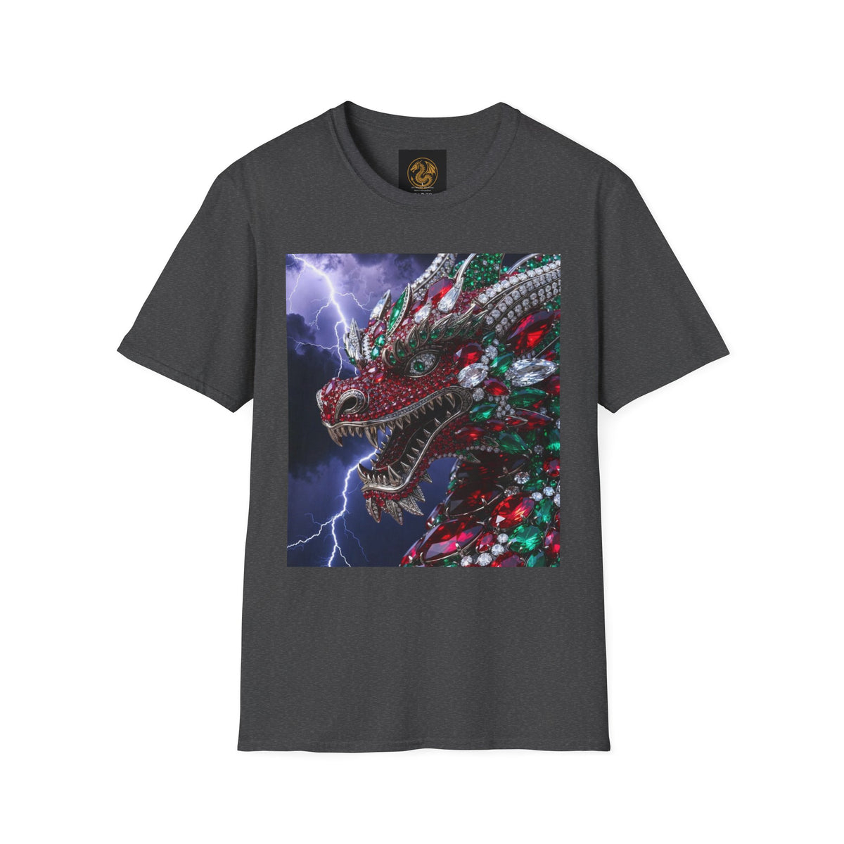 Electric Dragon Graphic T-Shirt