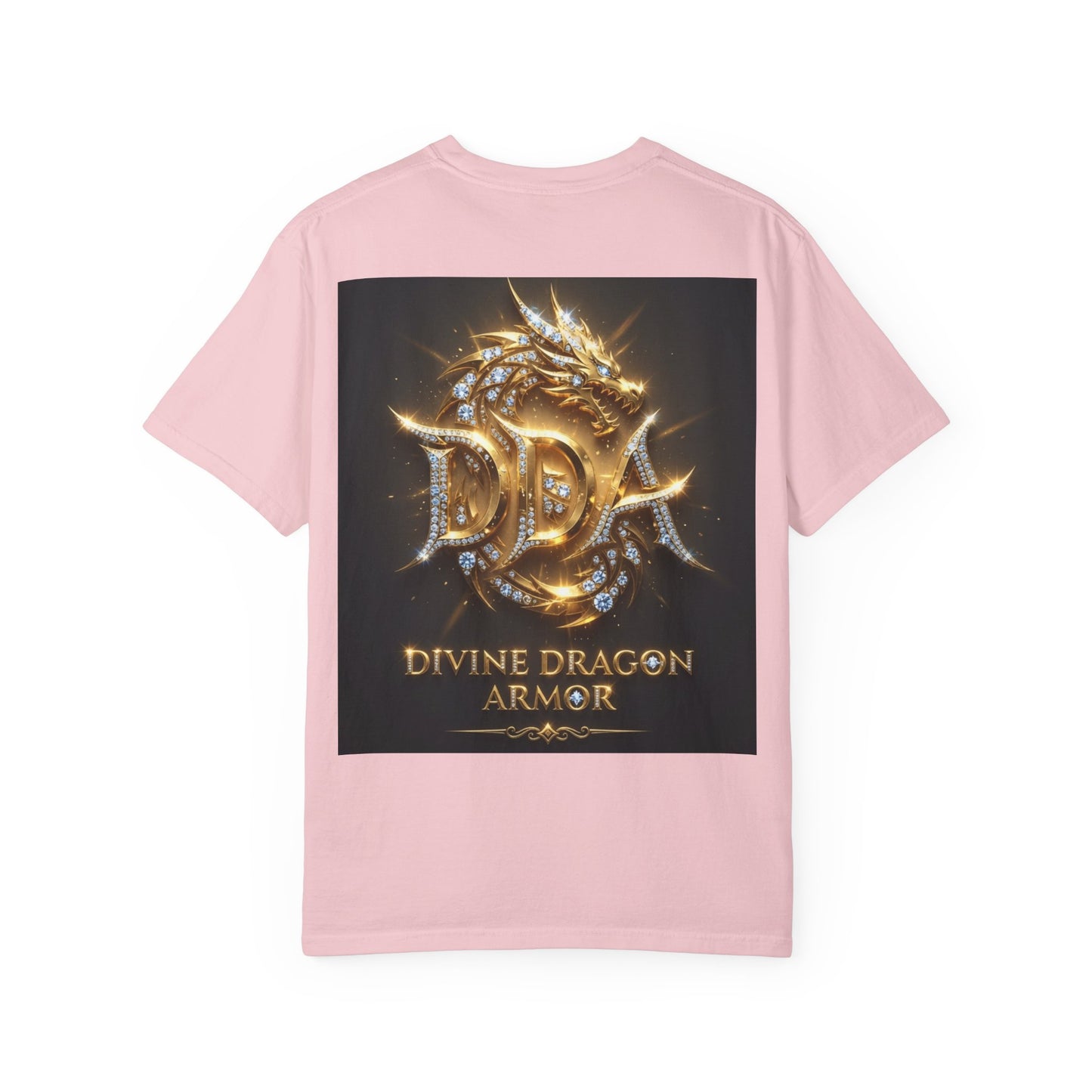 A DIVINE DRAGON ARMOR MEN OR WOMANS Garment-Dyed T-shirt