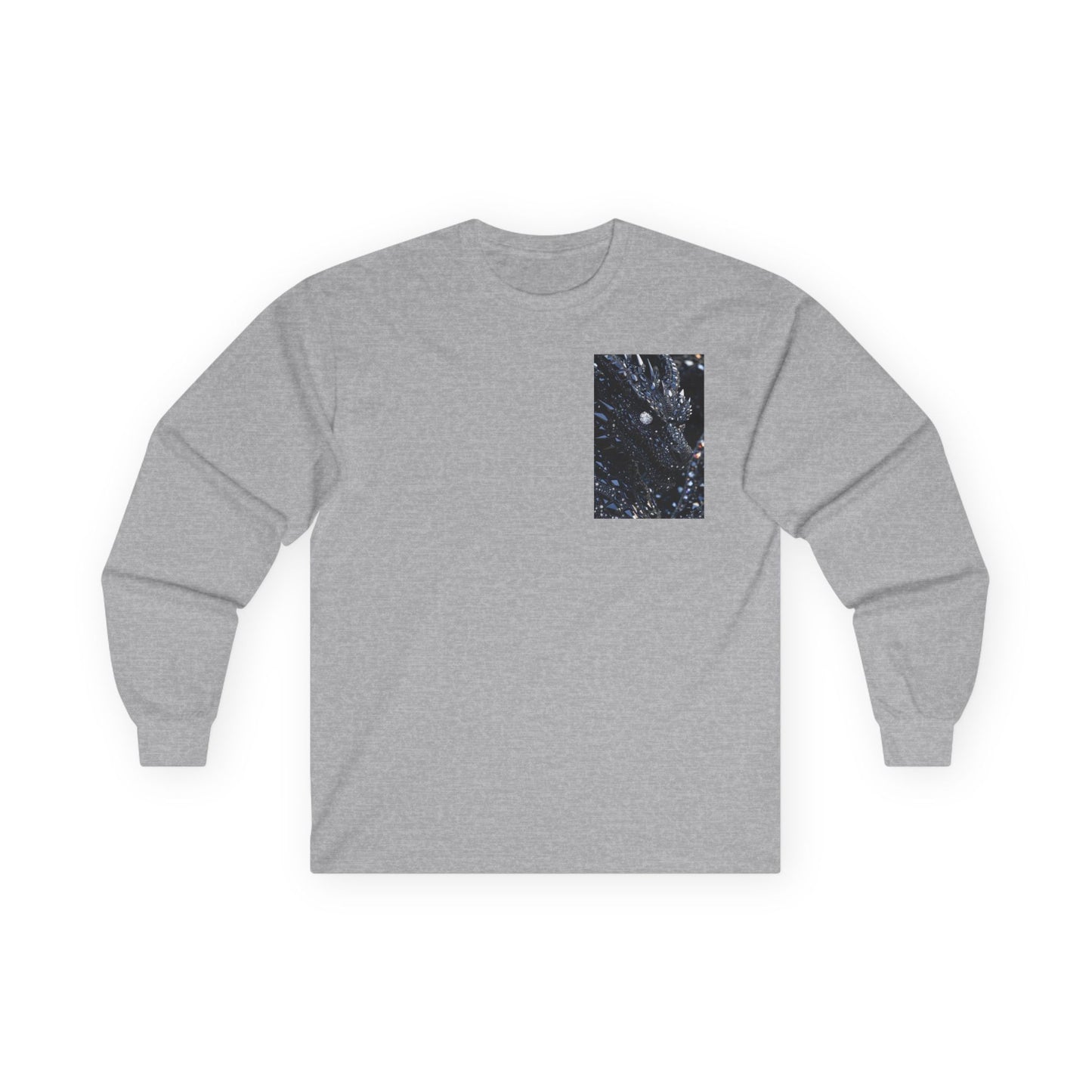Galaxy Pocket Long Sleeve Tee — Starry Night Chest Print