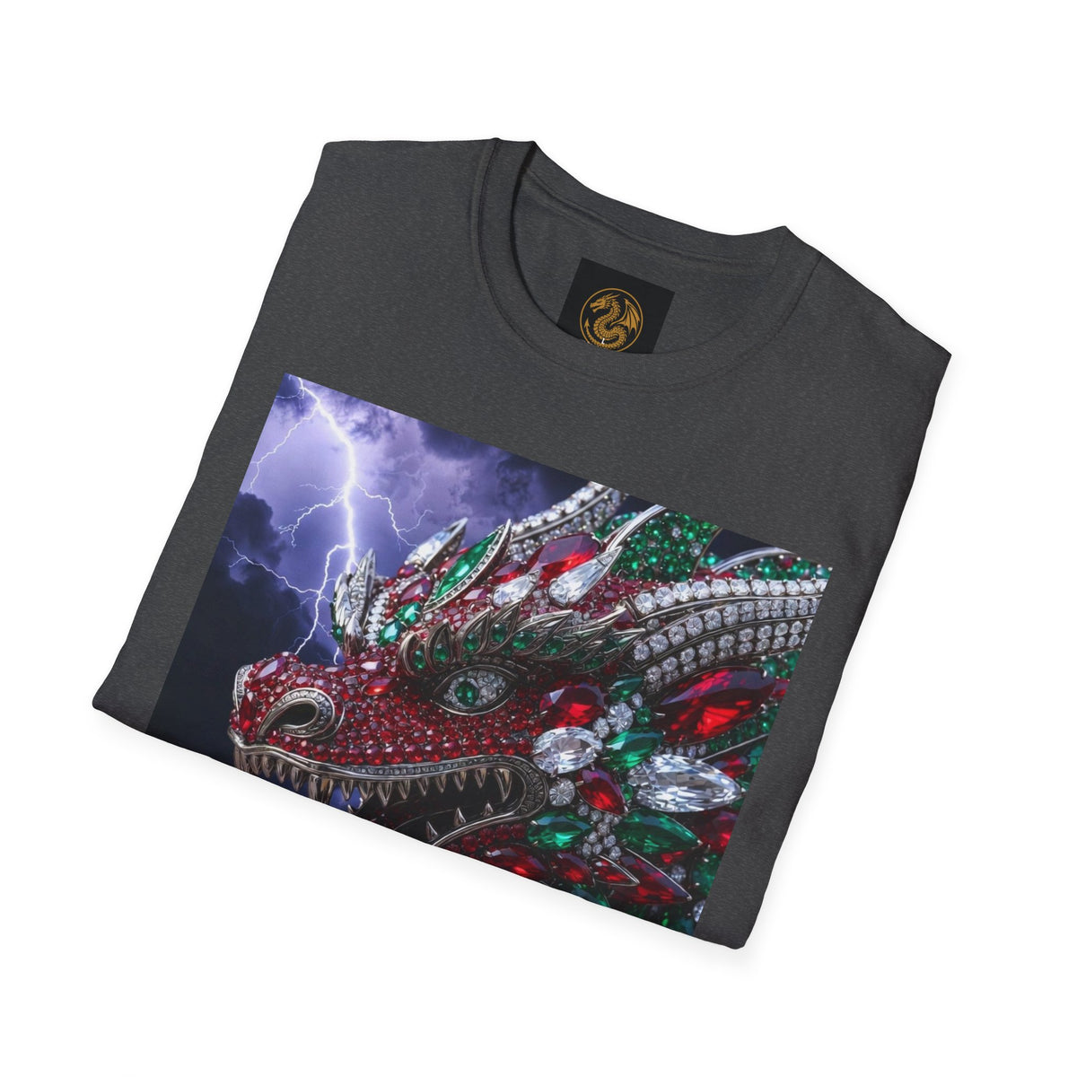 Electric Dragon Graphic T-Shirt