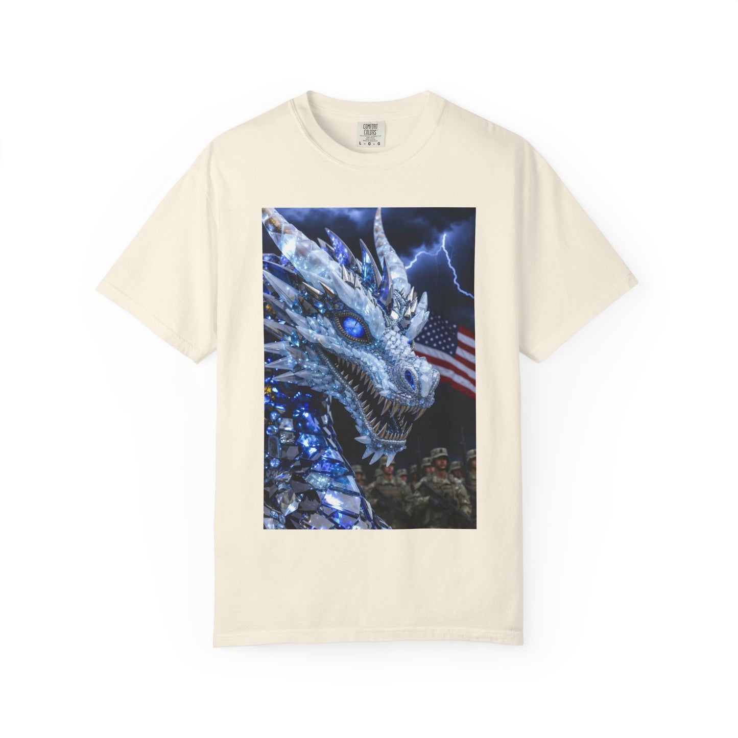 Ice Dragon Military Patriot T-Shirt