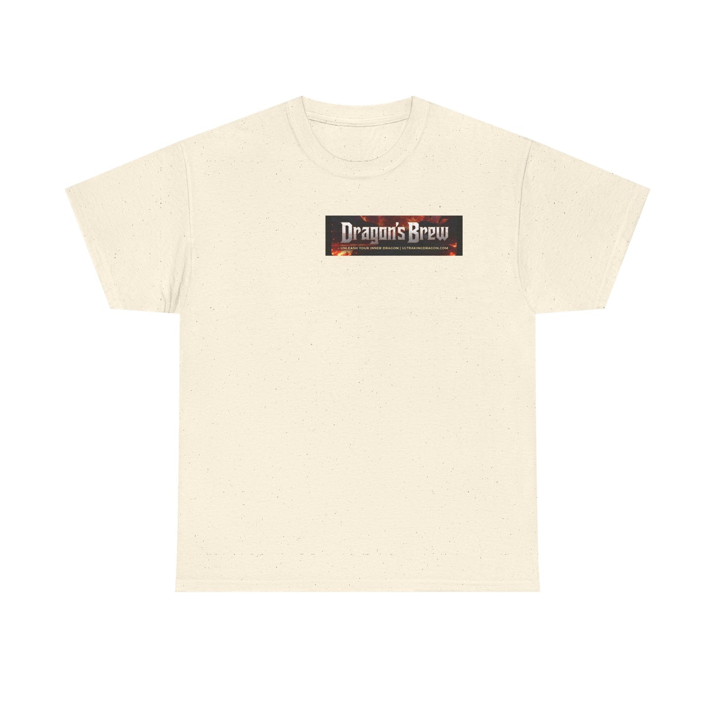 T-Shirt — "Dragon's Brew" Fiery Skull Graphic Tee