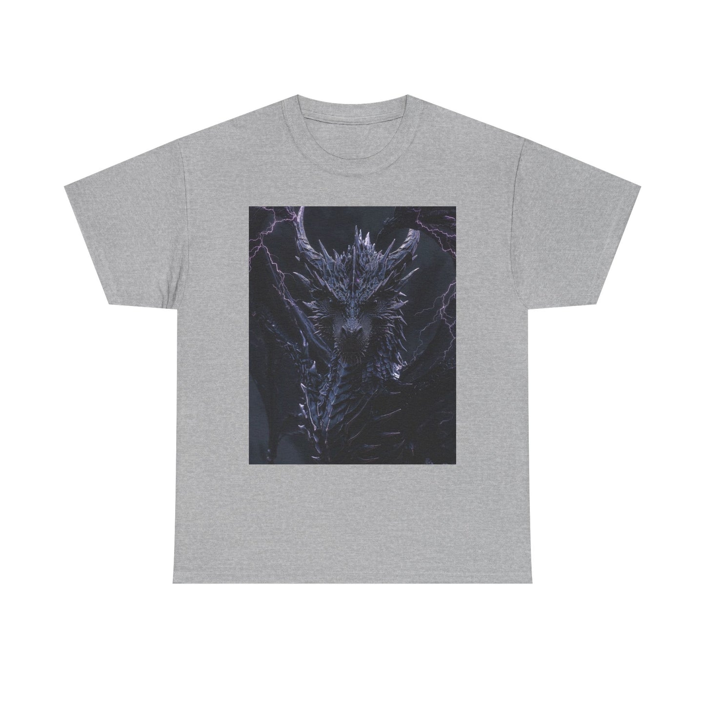 Dark Dragon Tee — Dark Fantasy Gothic Dragon Graphic Shirt