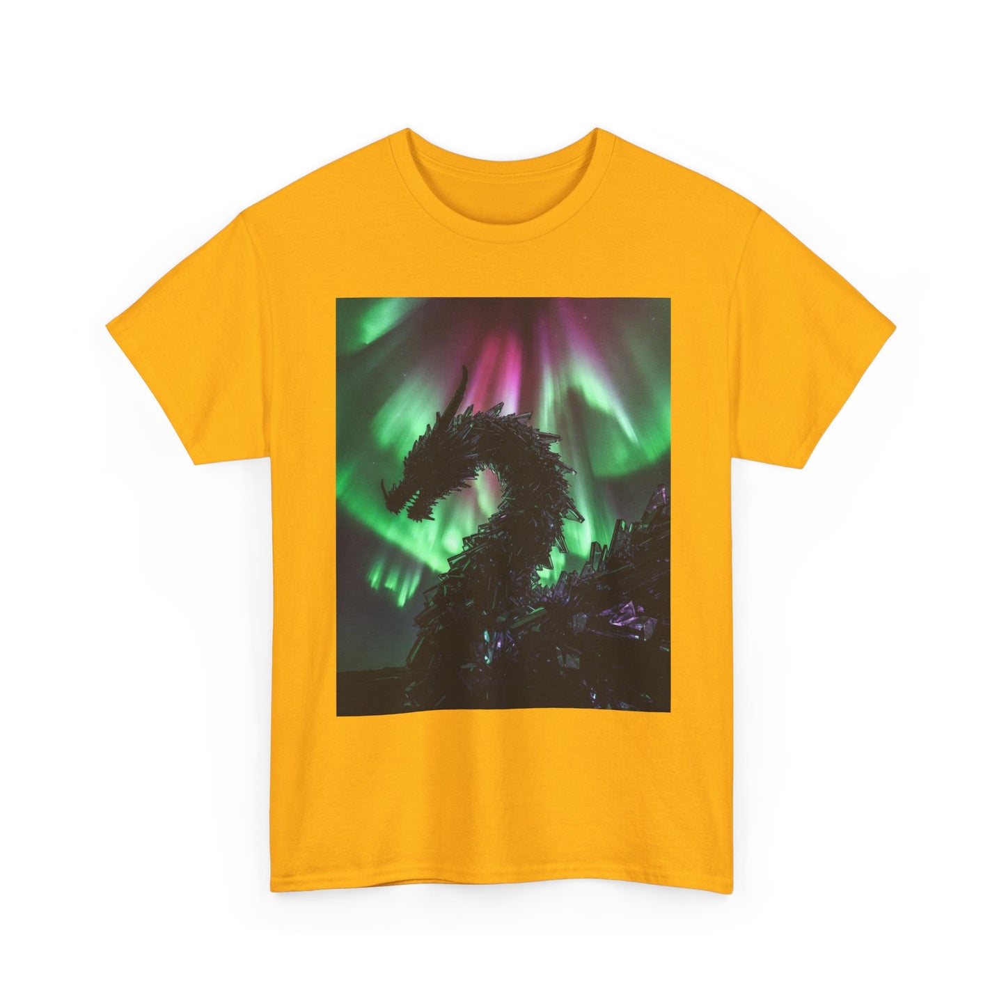Dragon Aurora T-Shirt — Northern Lights Dragon Graphic Tee