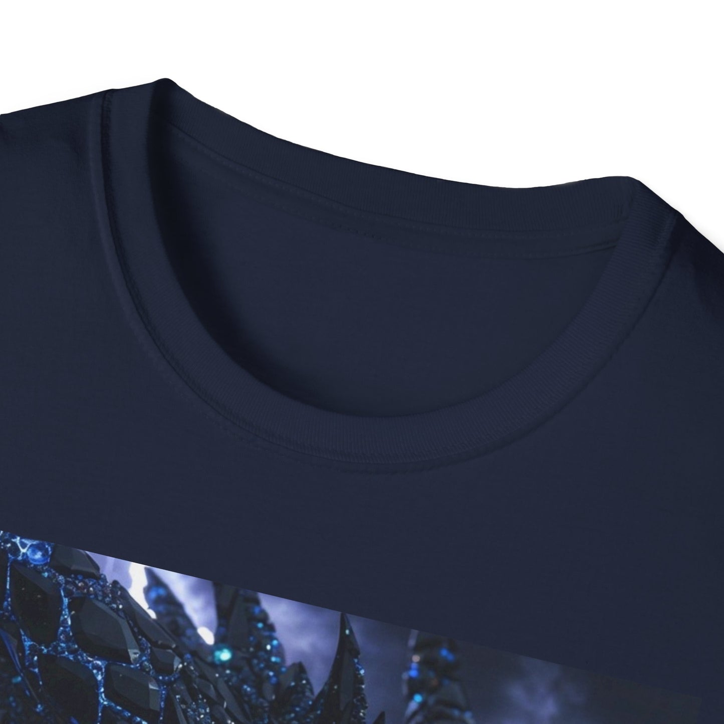Lightning Godzilla T-Shirt – Neon Blue Monster Tee