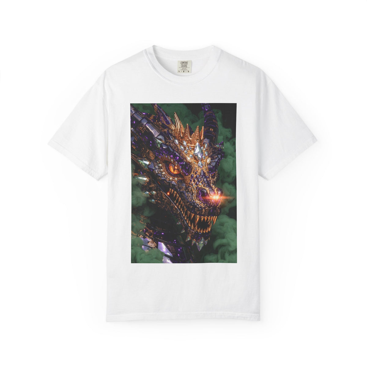 A Dragon Pocket Graphic T‑Shirt — Fiery Fantasy Chest Print