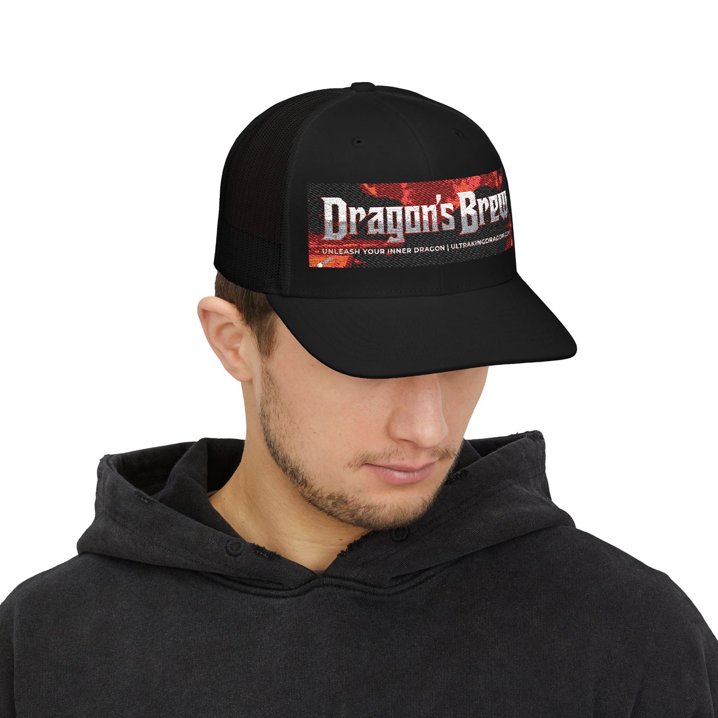 Dragon's Brew Embroidered Trucker Hat