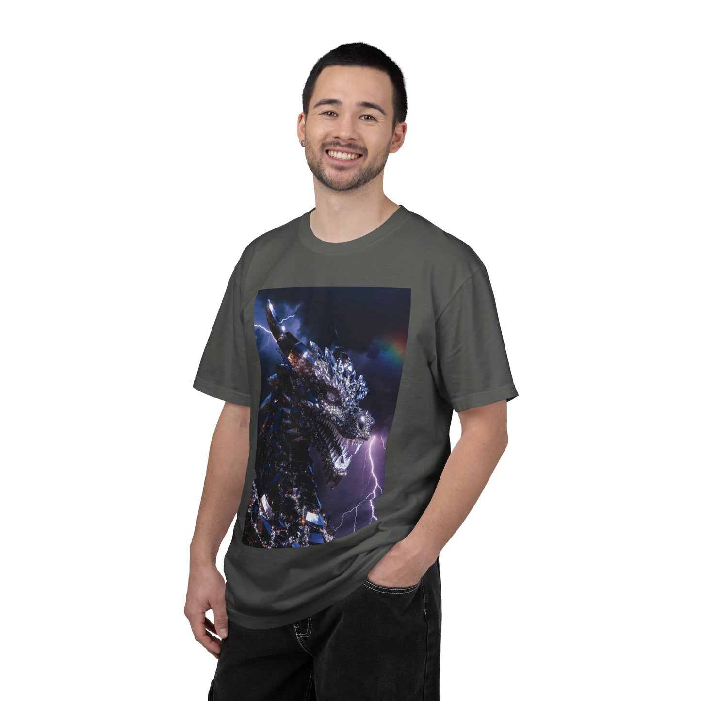 Dragon Lightning T-Shirt — Epic Kaiju Monster Graphic Tee