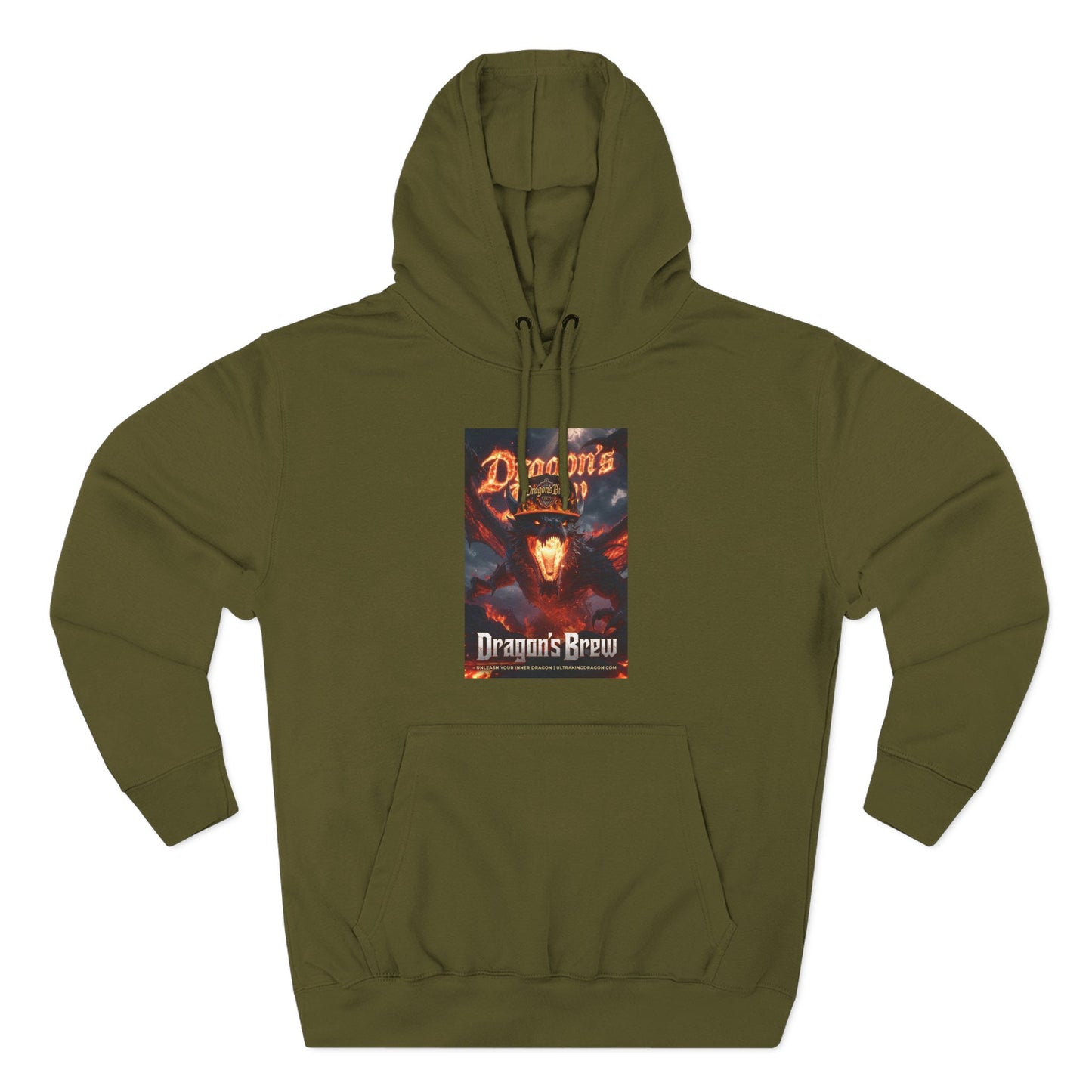 Dragons Brew Three-Panel Fleece Hoodie