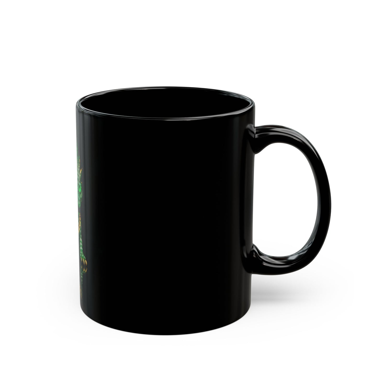 Green Dragon Fantasy Mug - 11oz & 15oz