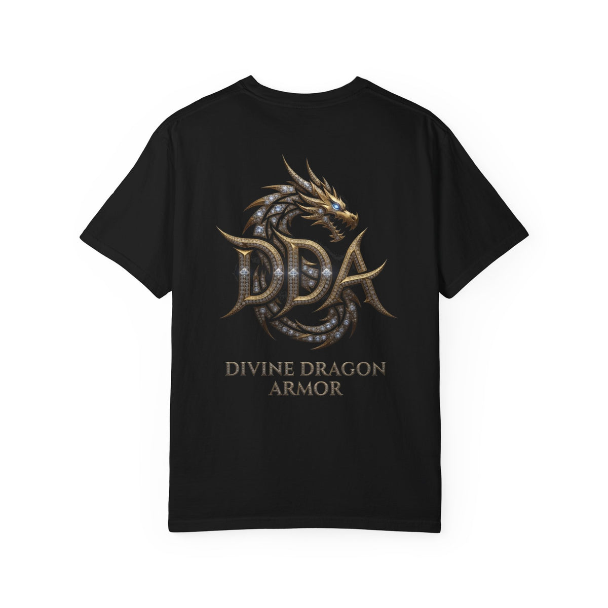 A DIVINE DRAGON ARMOR MEN OR WOMANS Garment-Dyed T-shirt