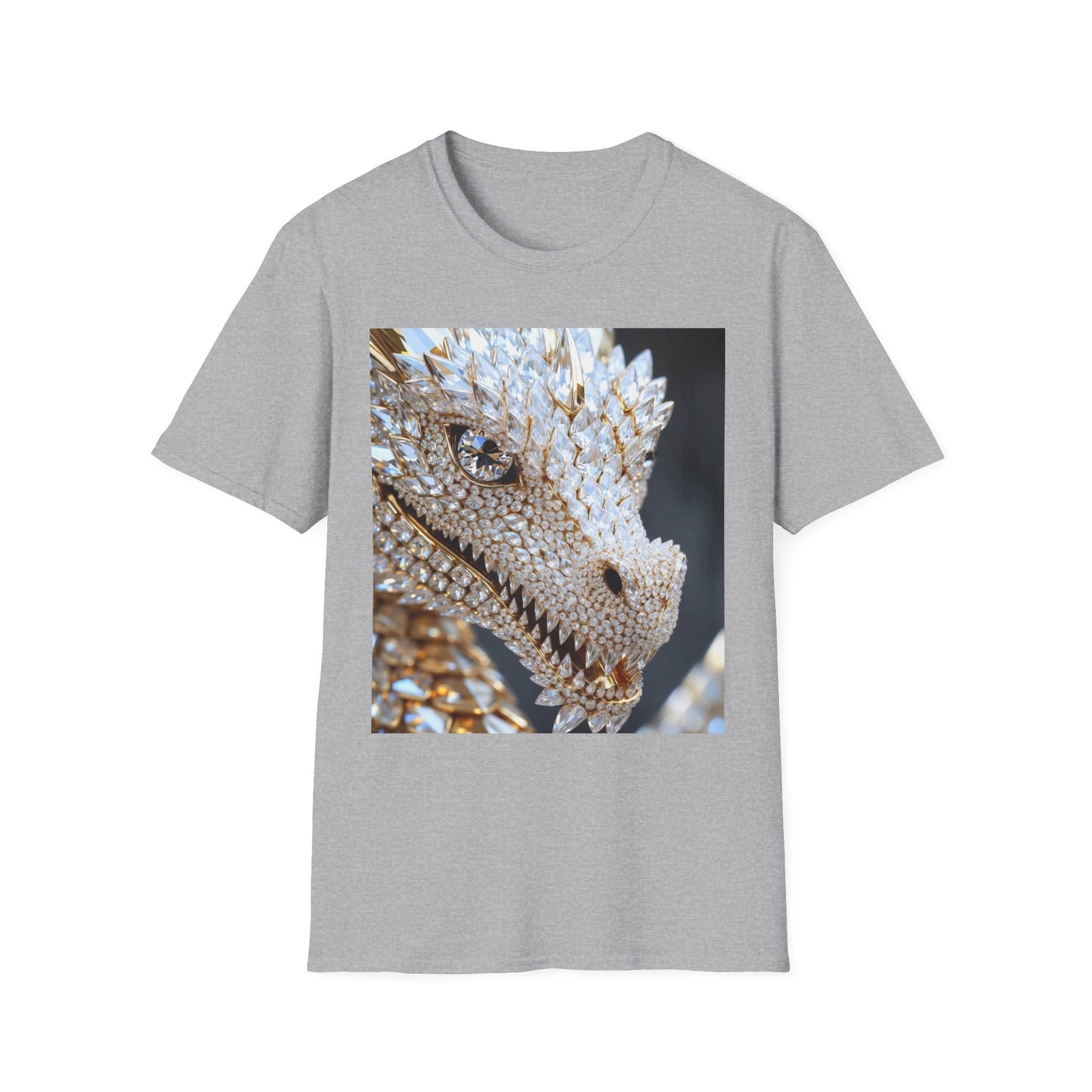 Bejeweled Dragon Graphic T-Shirt