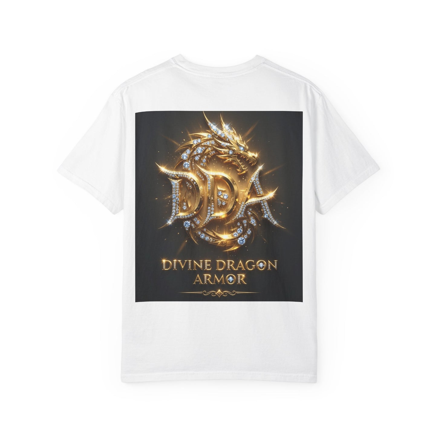 A DIVINE DRAGON ARMOR MEN OR WOMANS Garment-Dyed T-shirt