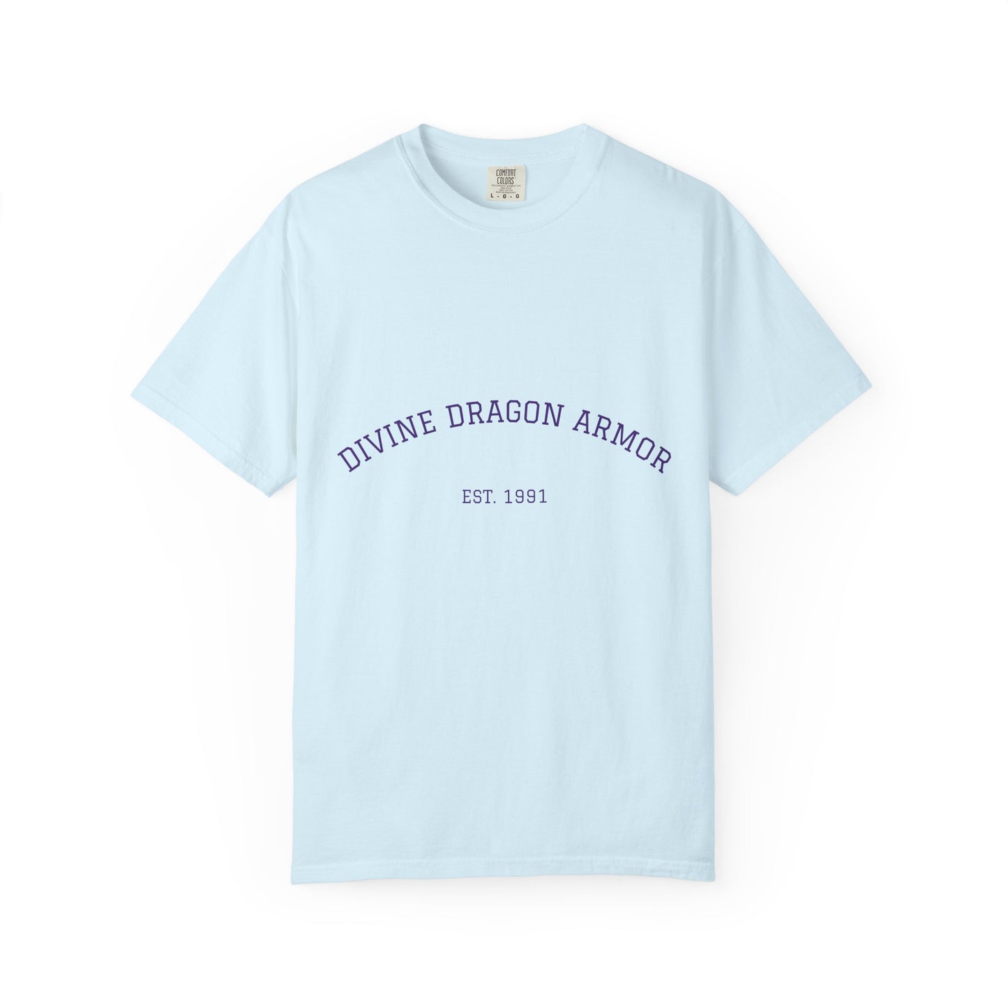 A Divine Dragon Armor Tee — Vintage 'Est. 1991' Graphic T-Shirt