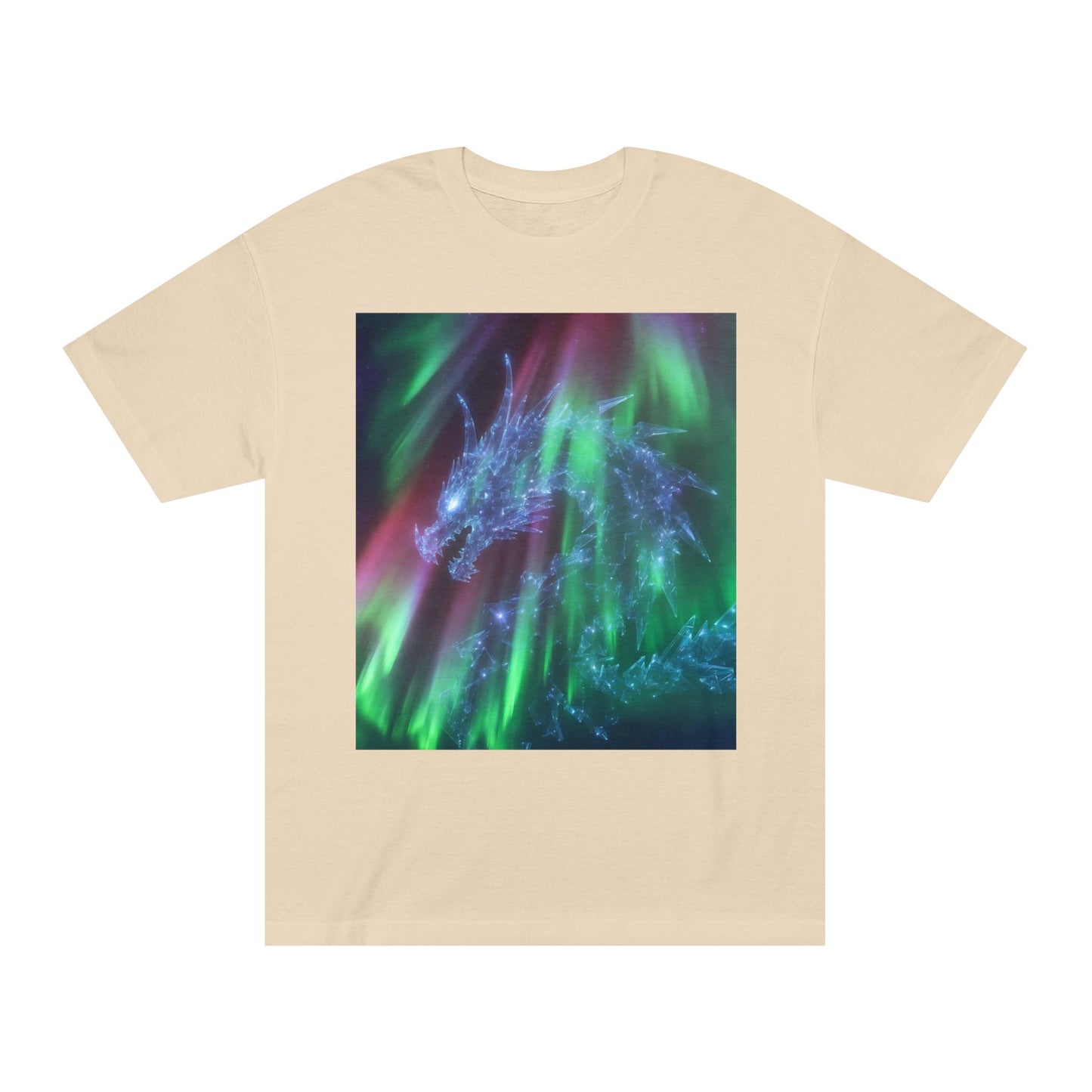 Aurora DRAGON Tee — Northern Lights Fantasy Graphic T-Shirt