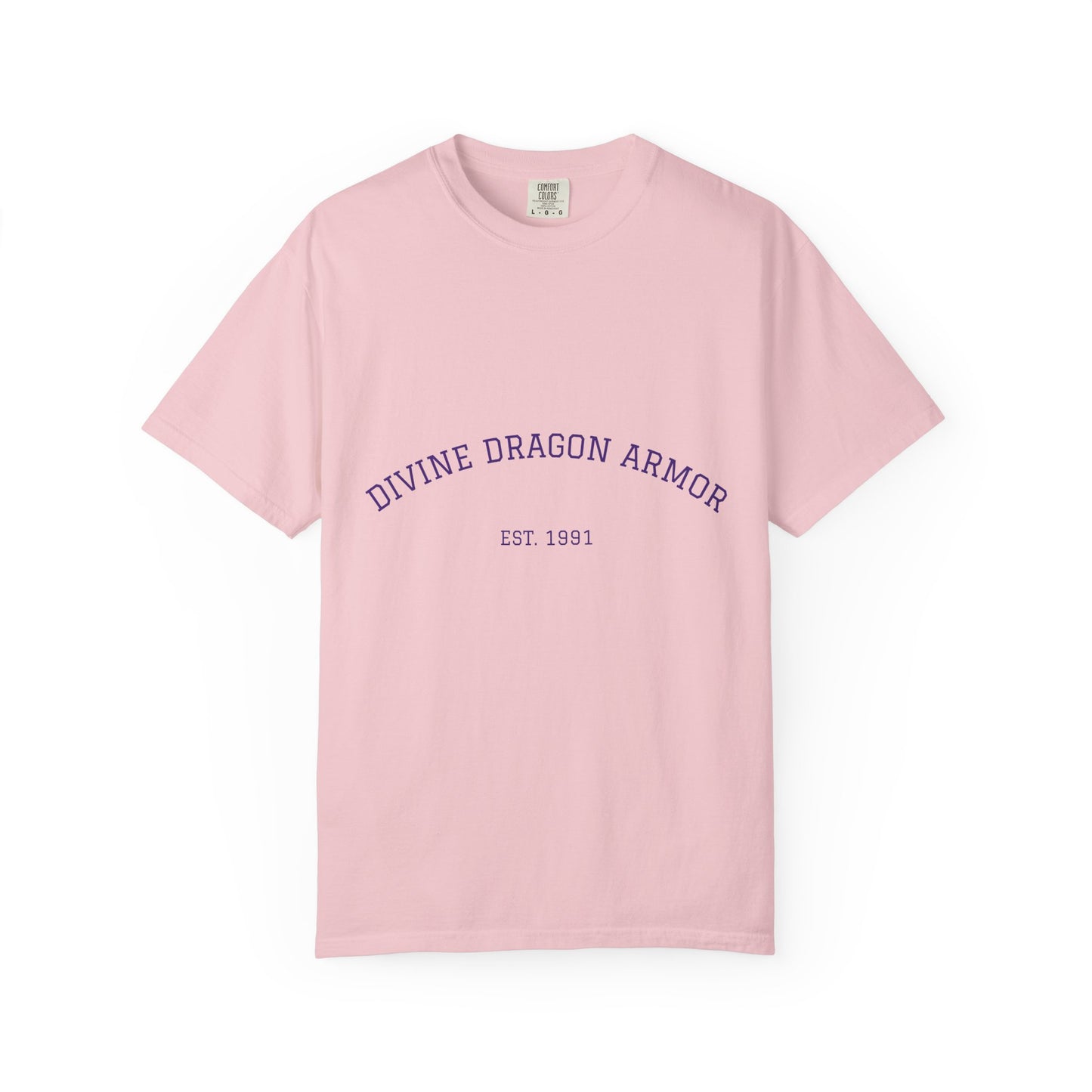 A Divine Dragon Armor Tee — Vintage 'Est. 1991' Graphic T-Shirt