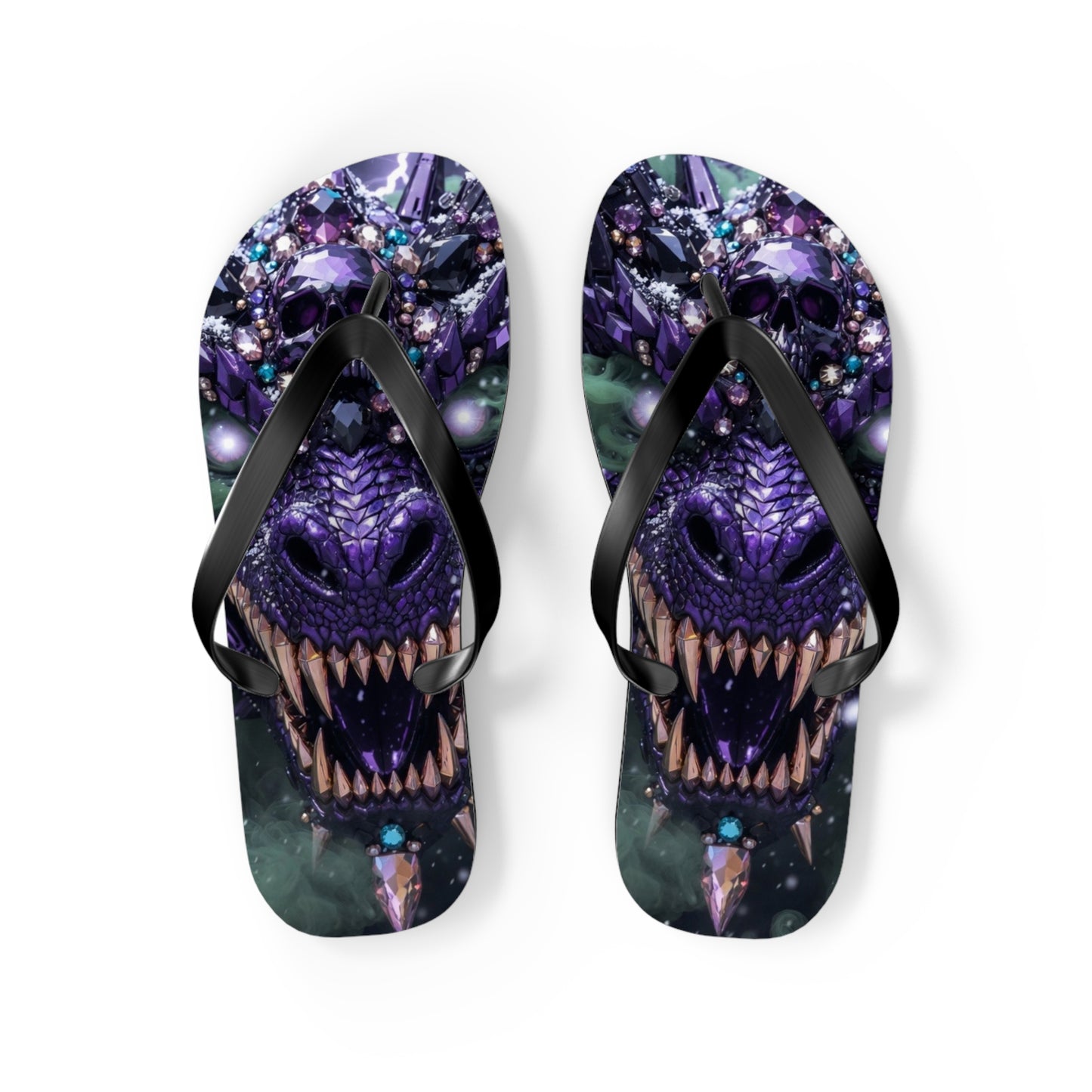 A Dragon Kings Flip Flops — Beach Sandals