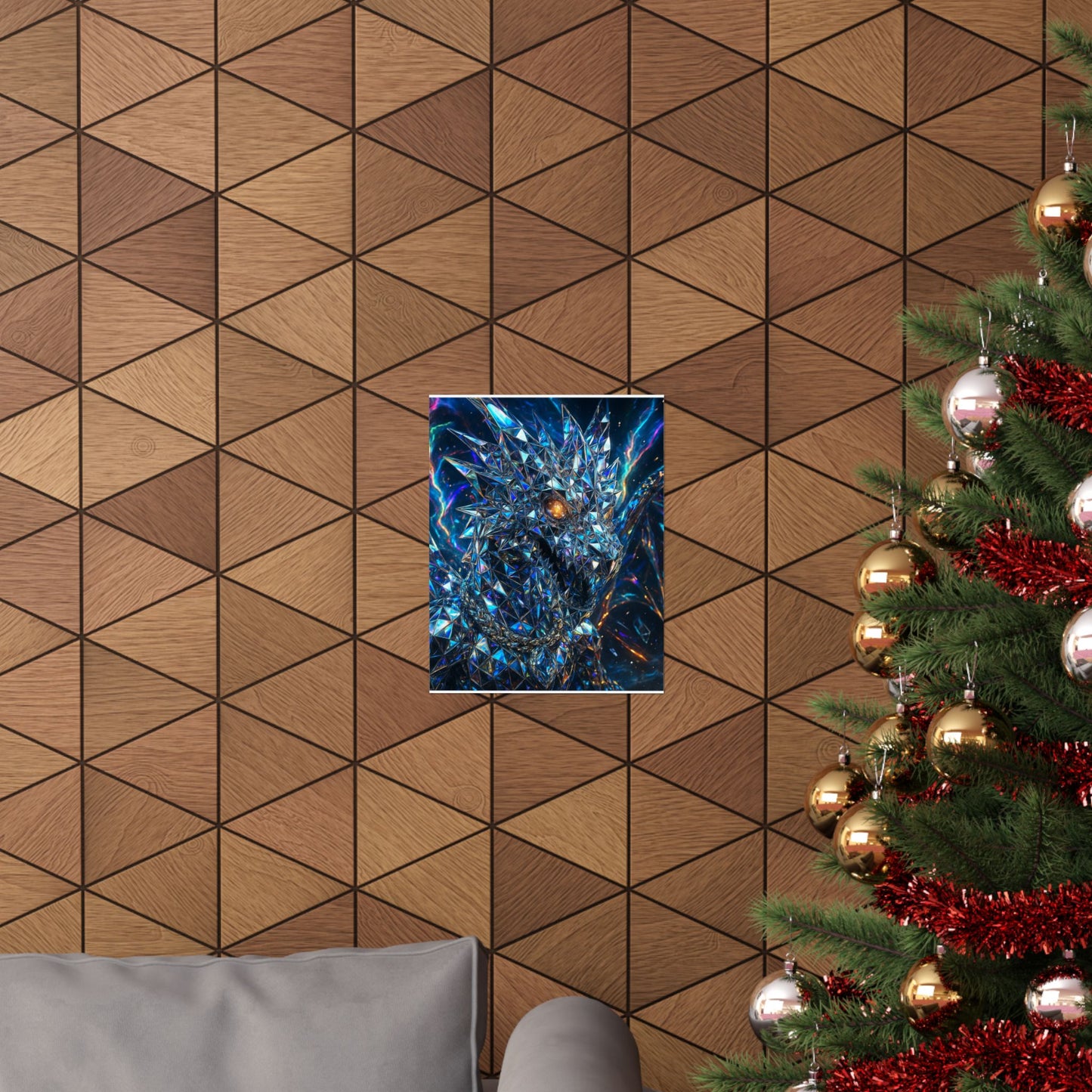 Stunning Matte Vertical Posters - Dragon Art, Fantasy Decor, Home Wall Art, Unique Gifts, Collector's Item