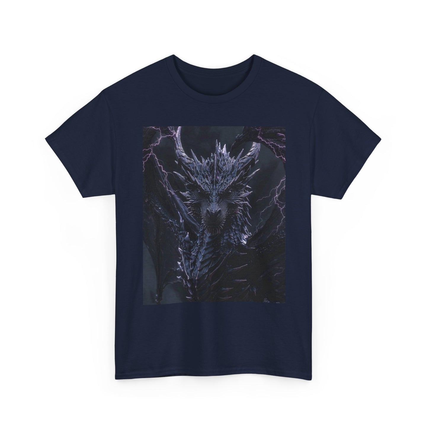 Dark Dragon Tee — Dark Fantasy Gothic Dragon Graphic Shirt