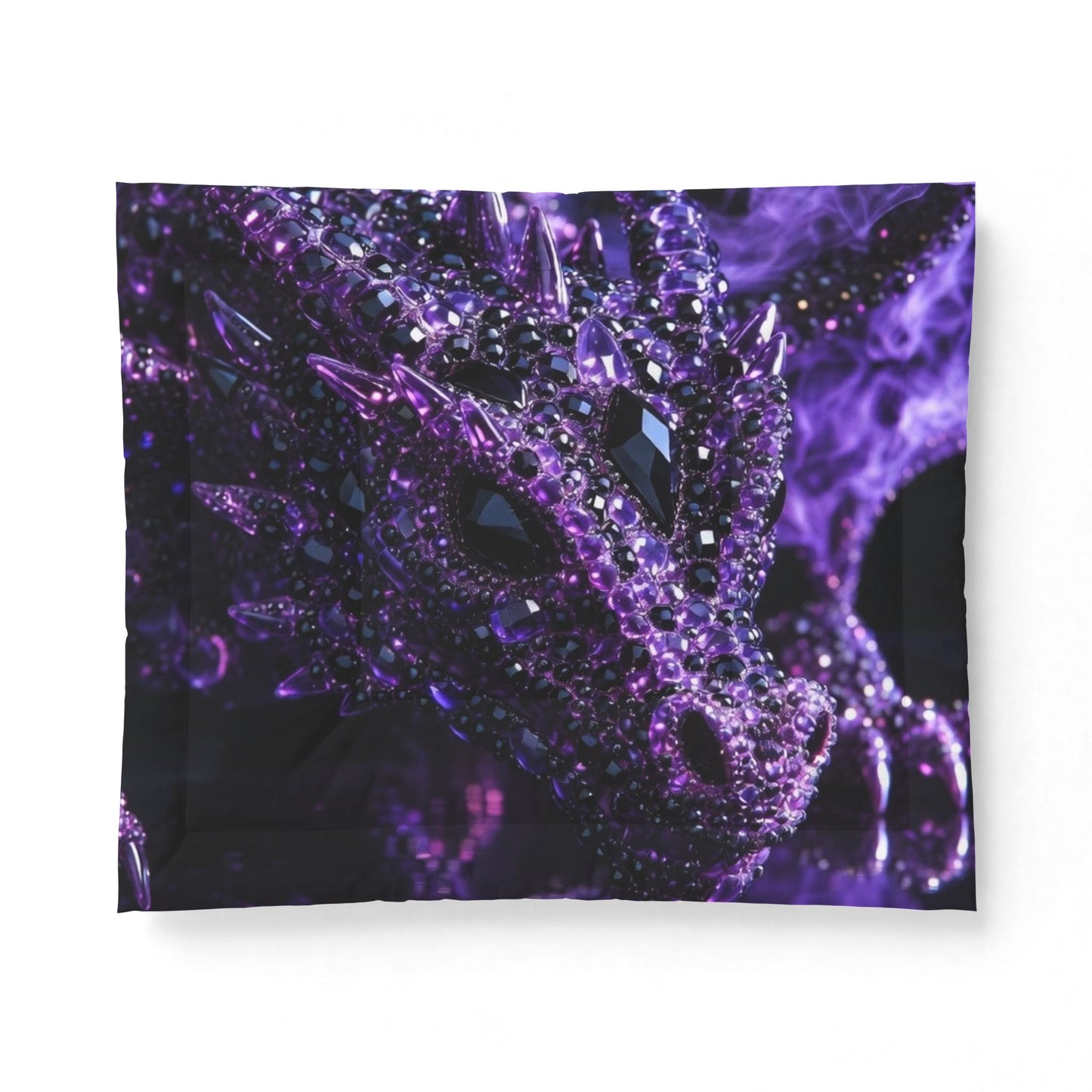Purple Galaxy Abstract Cotton Comforter