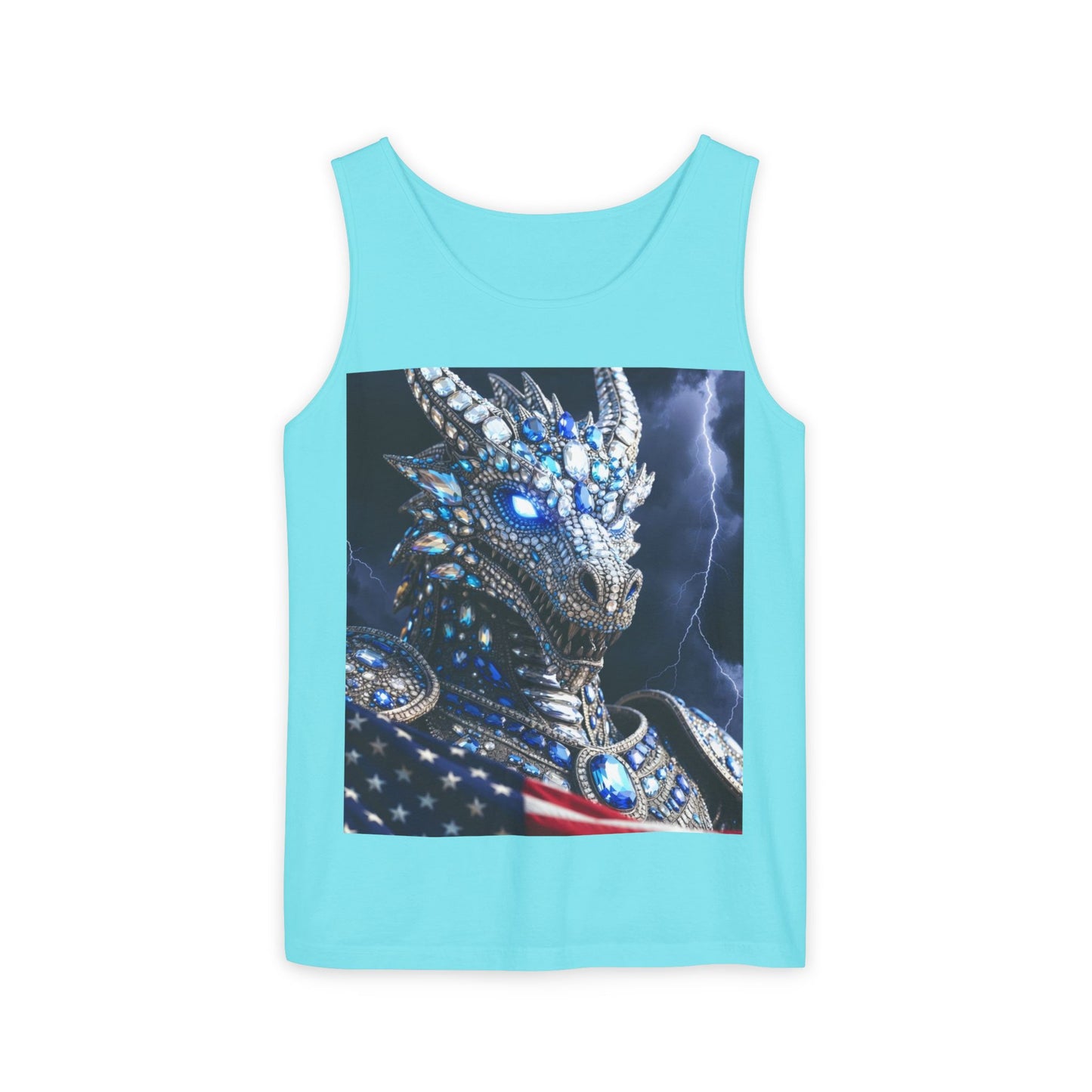 Patriotic Crystal Dragon Tank Top