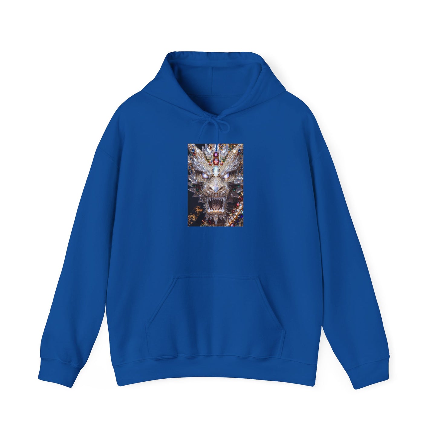 Dragon Skull Hoodie - Mystic Fantasy Graphic Pullover