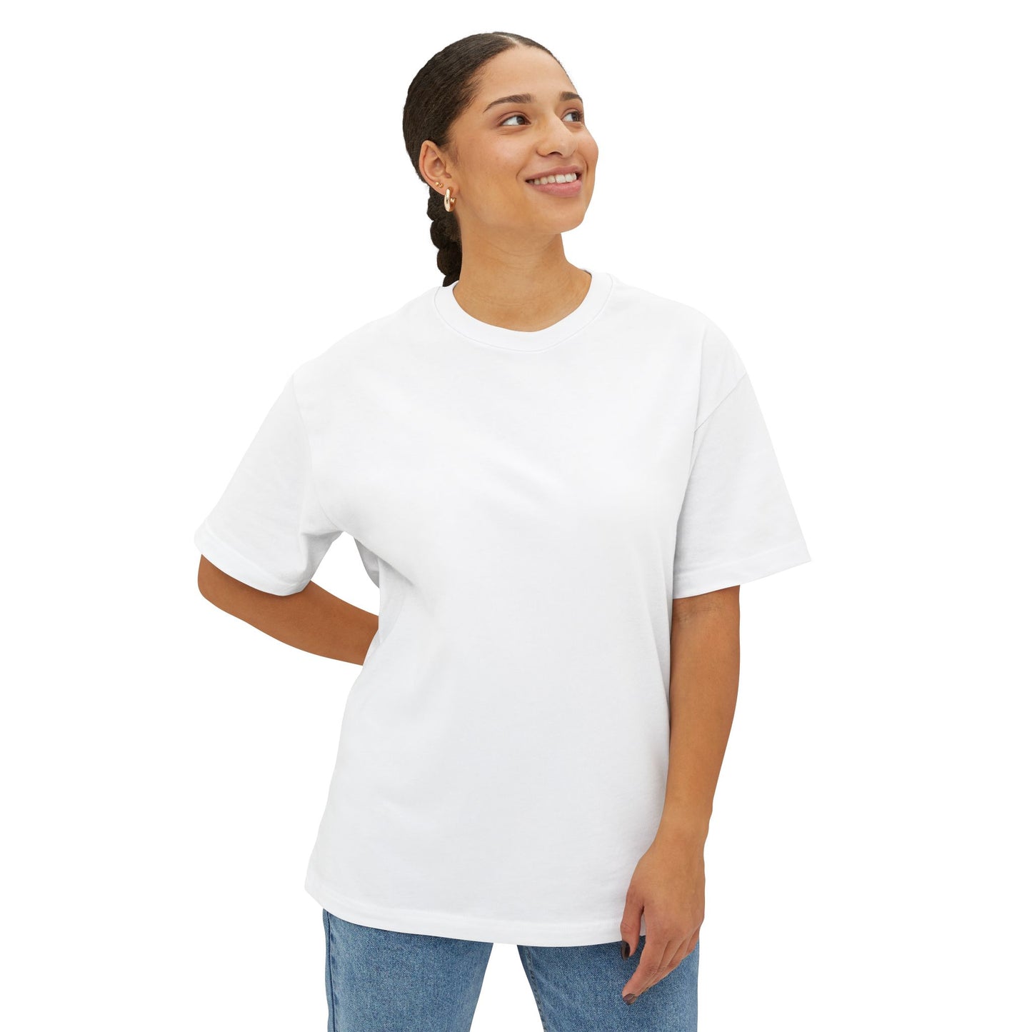 Unisex Oversized Boxy Tee - Relaxed Fit Shirt for Casual Wear, Perfect Gift for Birthdays, Holidays, Lounge, Everyday Style, Uplifting [...]