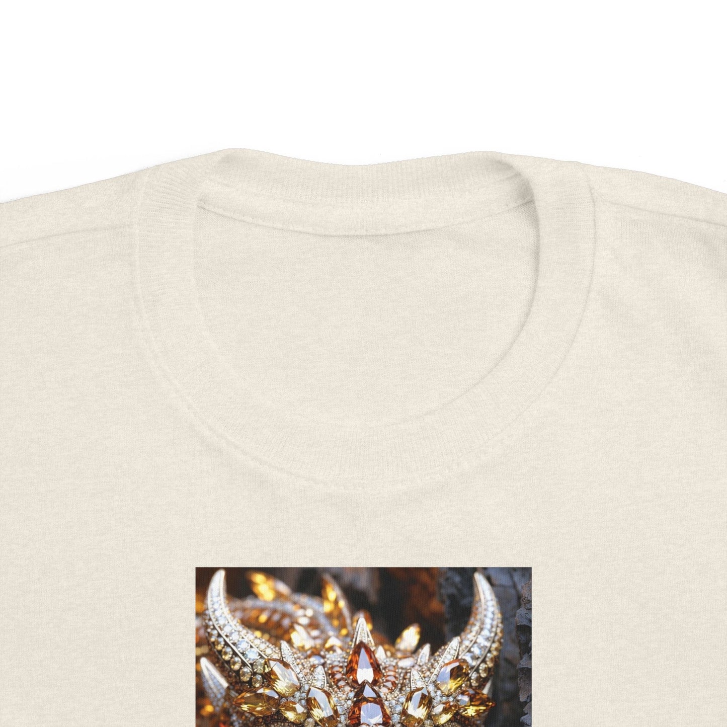 Toddler Tee — Fierce Gold Dragon Graphic Shirt