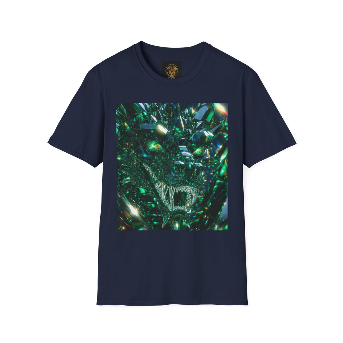 An Emerald Dragon Crystal Skull T-Shirt