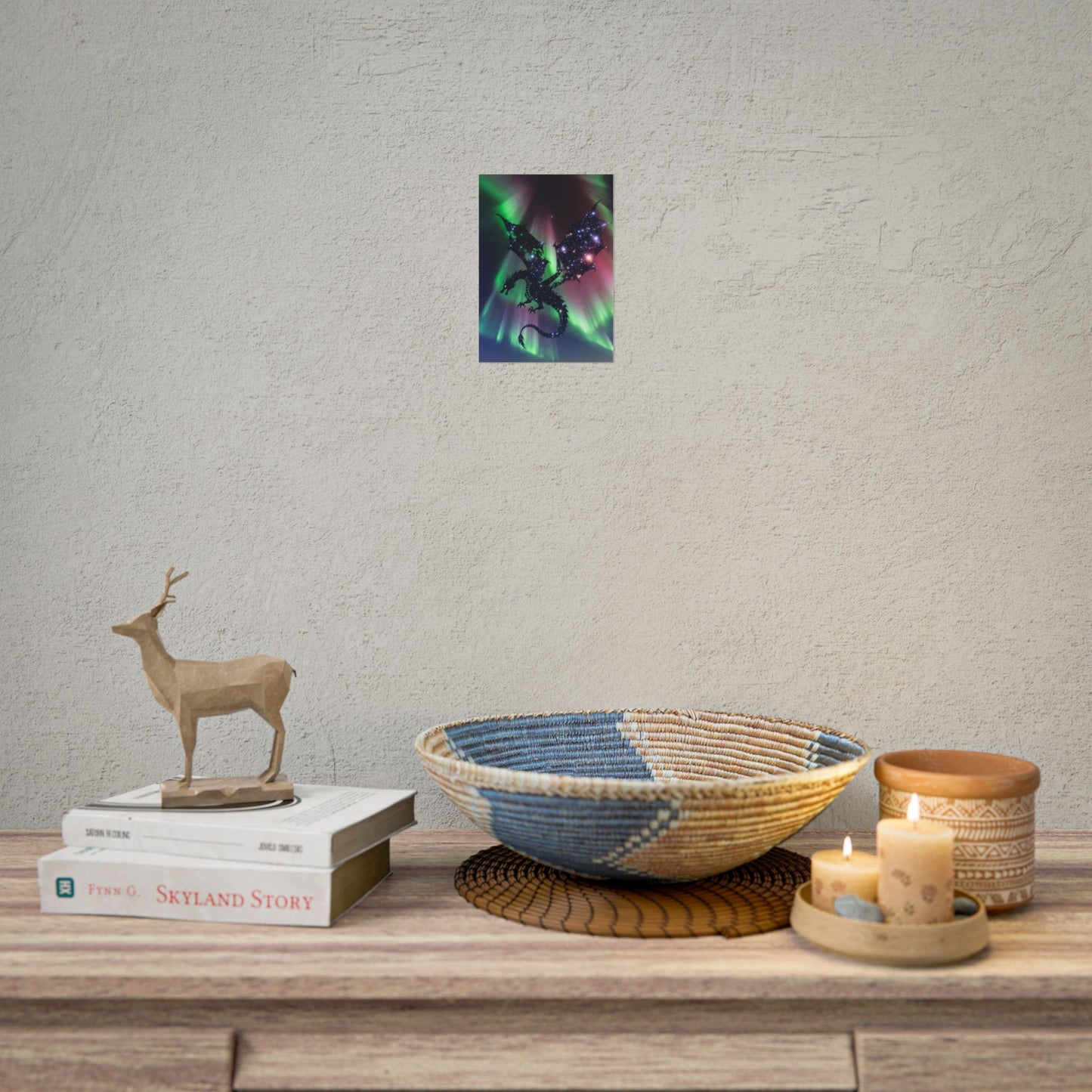 Dragon Aurora Poster