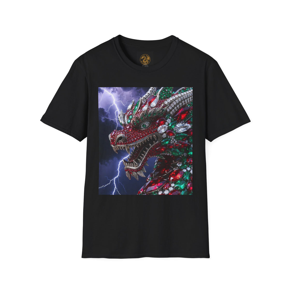 Electric Dragon Graphic T-Shirt
