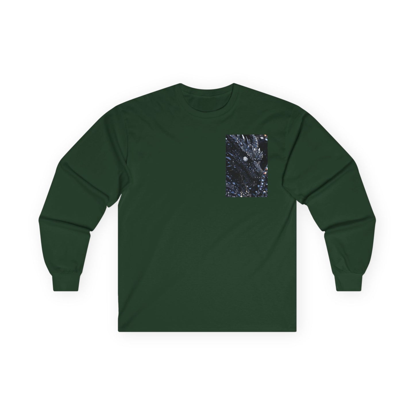 Galaxy Pocket Long Sleeve Tee — Starry Night Chest Print