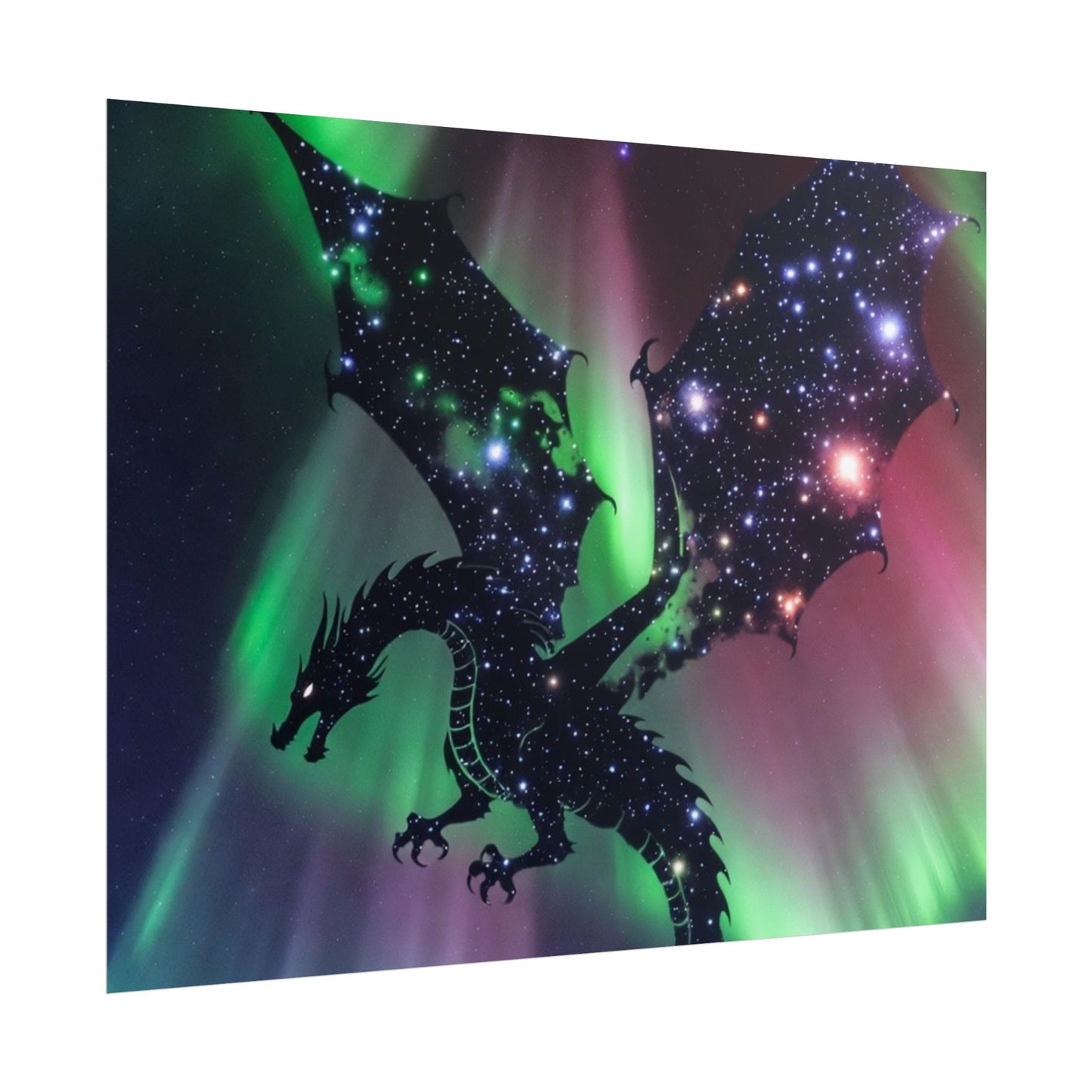 Dragon Aurora Poster