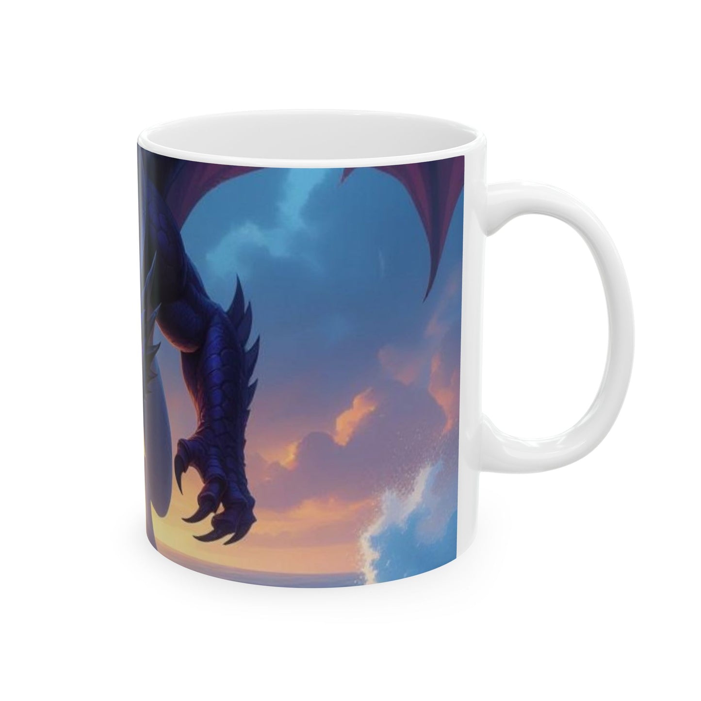 Fantasy Dragon Ceramic Mug - Perfect Gift for Dragon Lovers, Unique Coffee Cup for Fantasy Fans, Art Mug for Collectors, Birthday [...]
