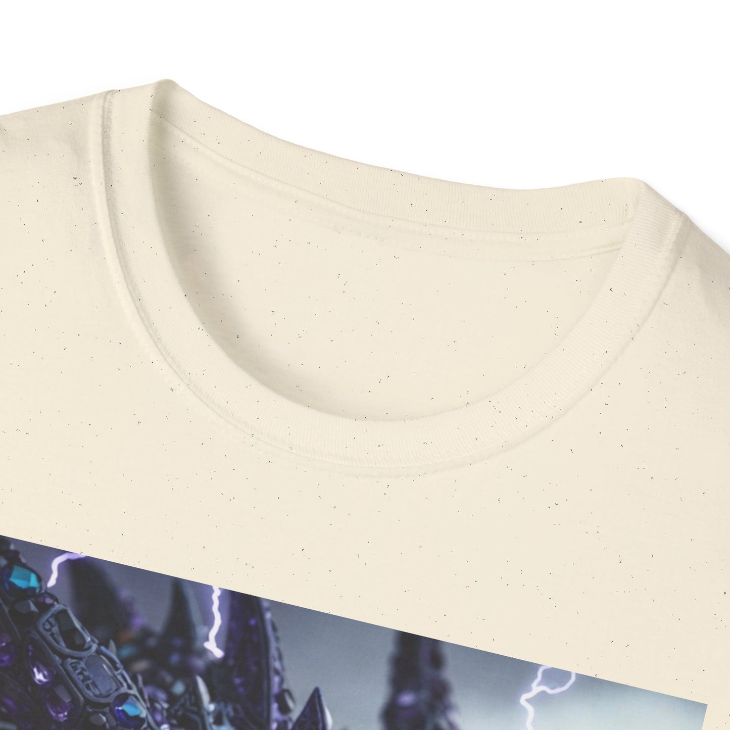 Dragon Lightning T-Shirt — Neon Electric Fantasy Graphic Tee