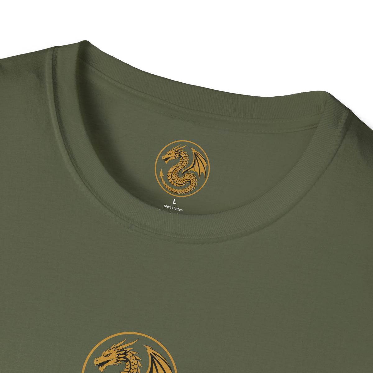Golden Serpent Symbol T-Shirt