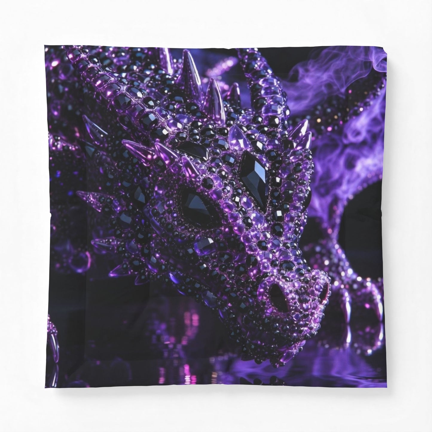 Purple Galaxy Abstract Cotton Comforter