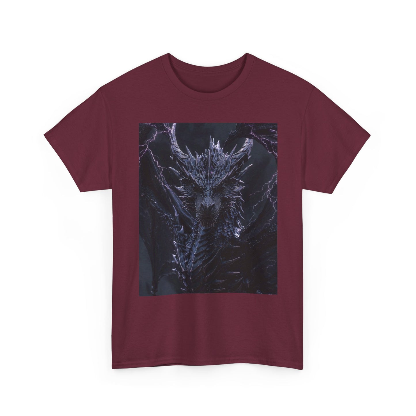 Dark Dragon Tee — Dark Fantasy Gothic Dragon Graphic Shirt
