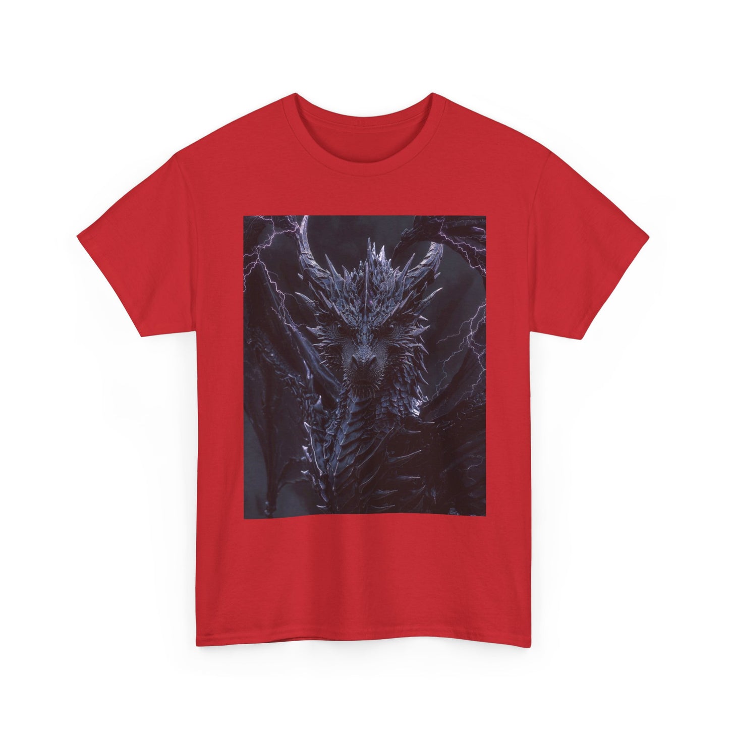Dark Dragon Tee — Dark Fantasy Gothic Dragon Graphic Shirt