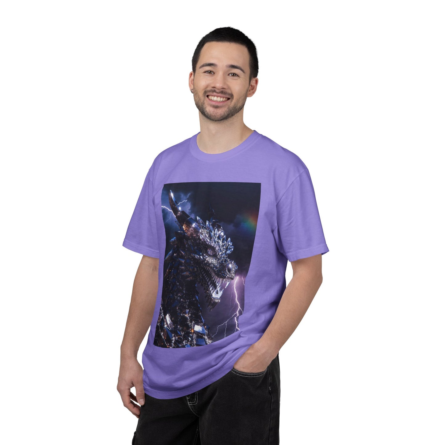 Dragon Lightning T-Shirt — Epic Kaiju Monster Graphic Tee