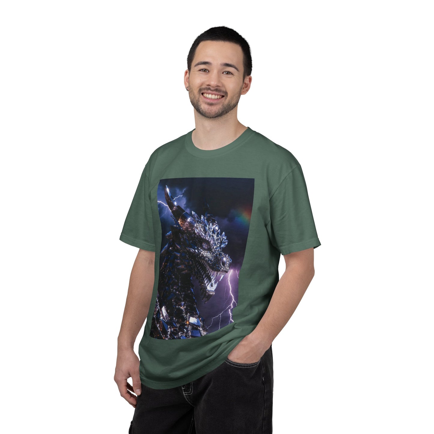Dragon Lightning T-Shirt — Epic Kaiju Monster Graphic Tee