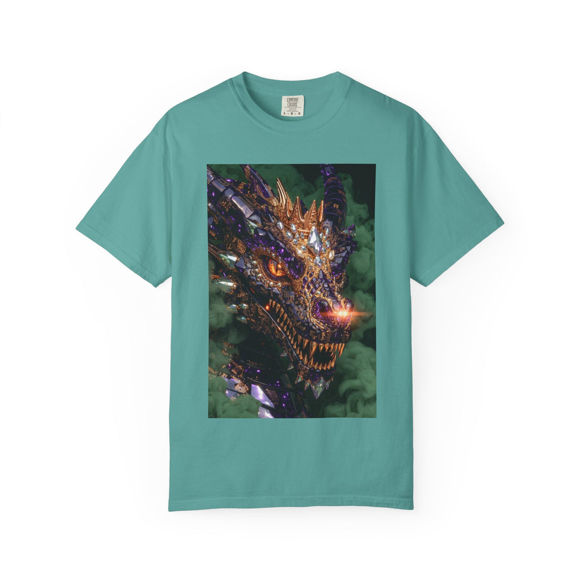 A Dragon Pocket Graphic T‑Shirt — Fiery Fantasy Chest Print