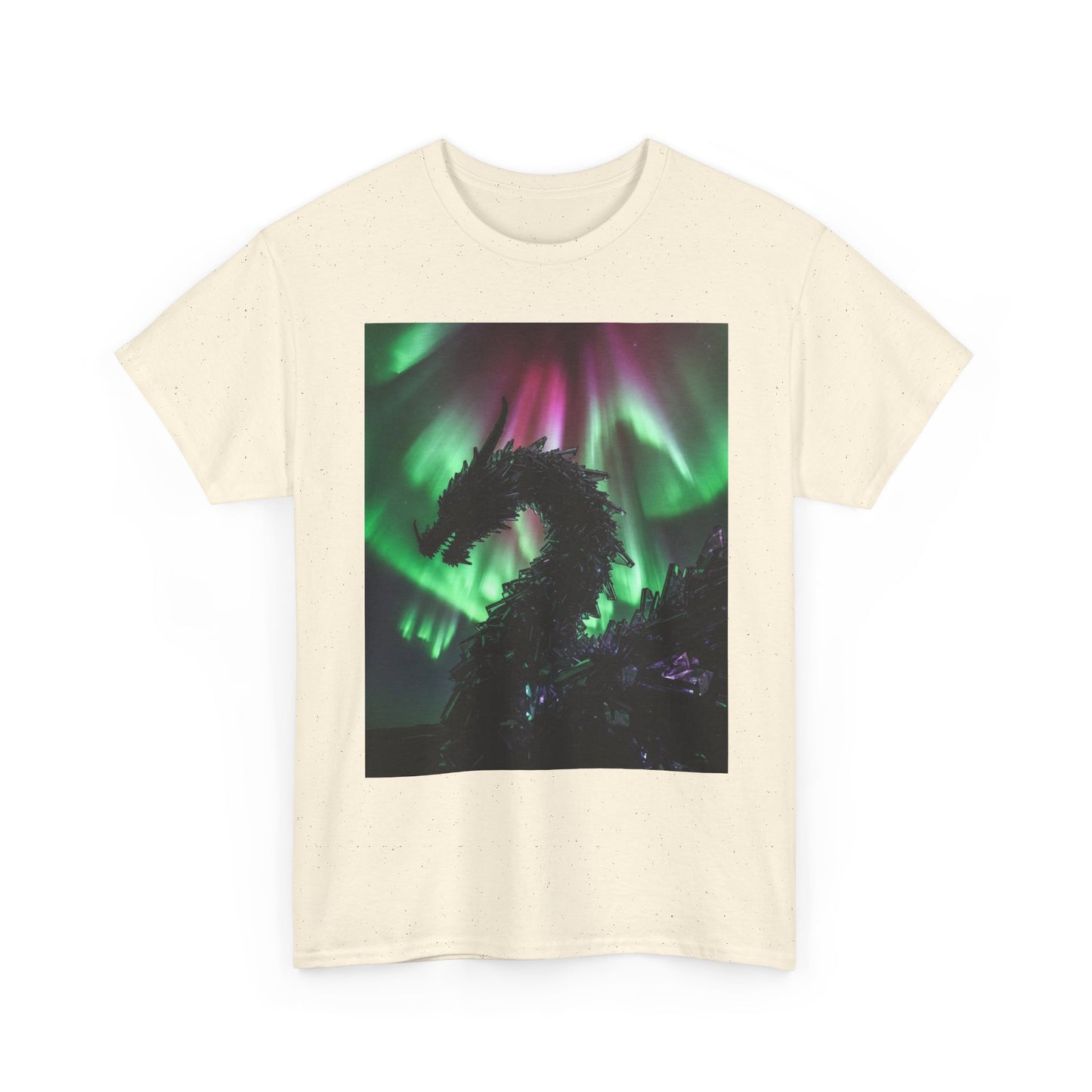 Dragon Aurora T-Shirt — Northern Lights Dragon Graphic Tee