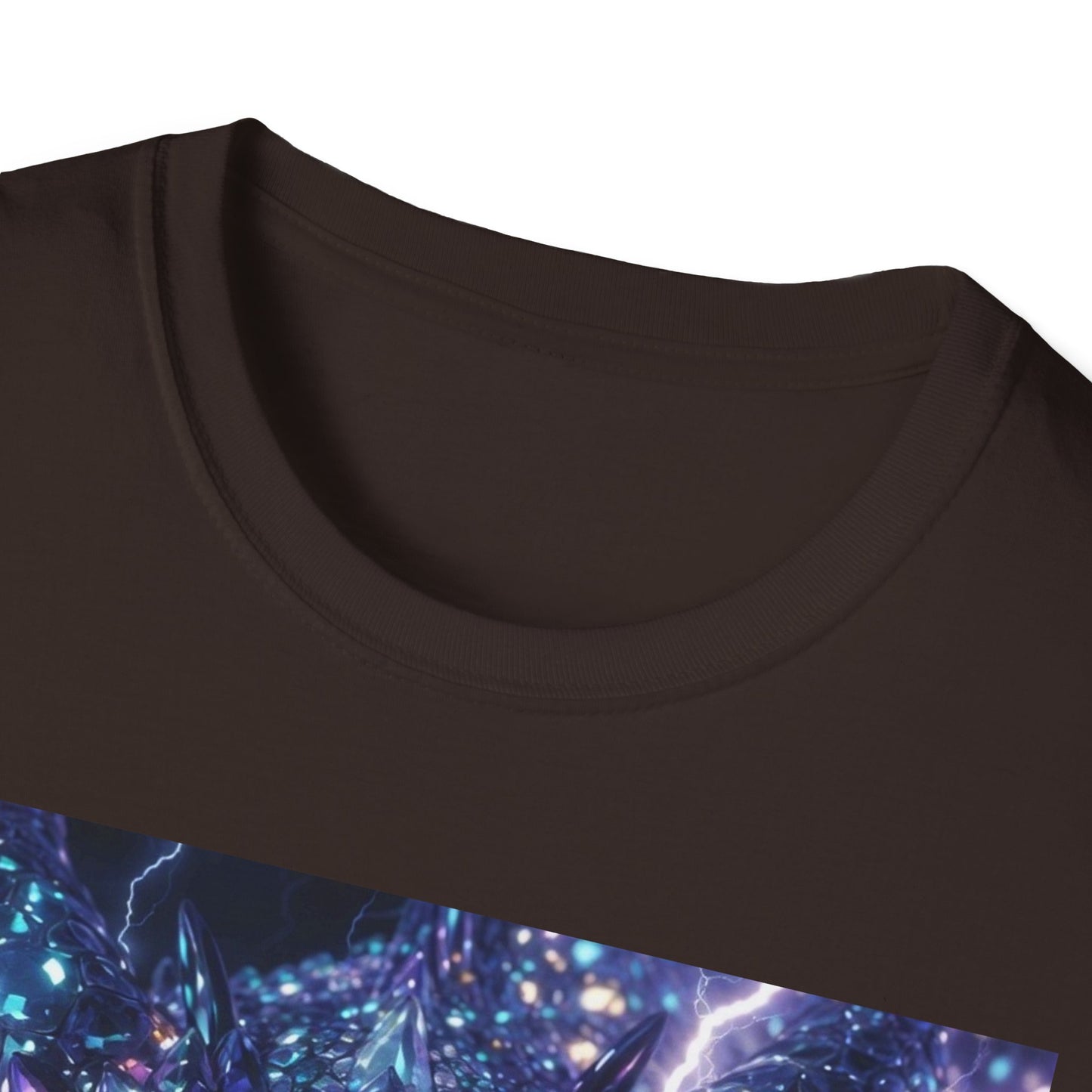 Electric Dragon T-Shirt — Neon Lightning Monster Graphic Tee