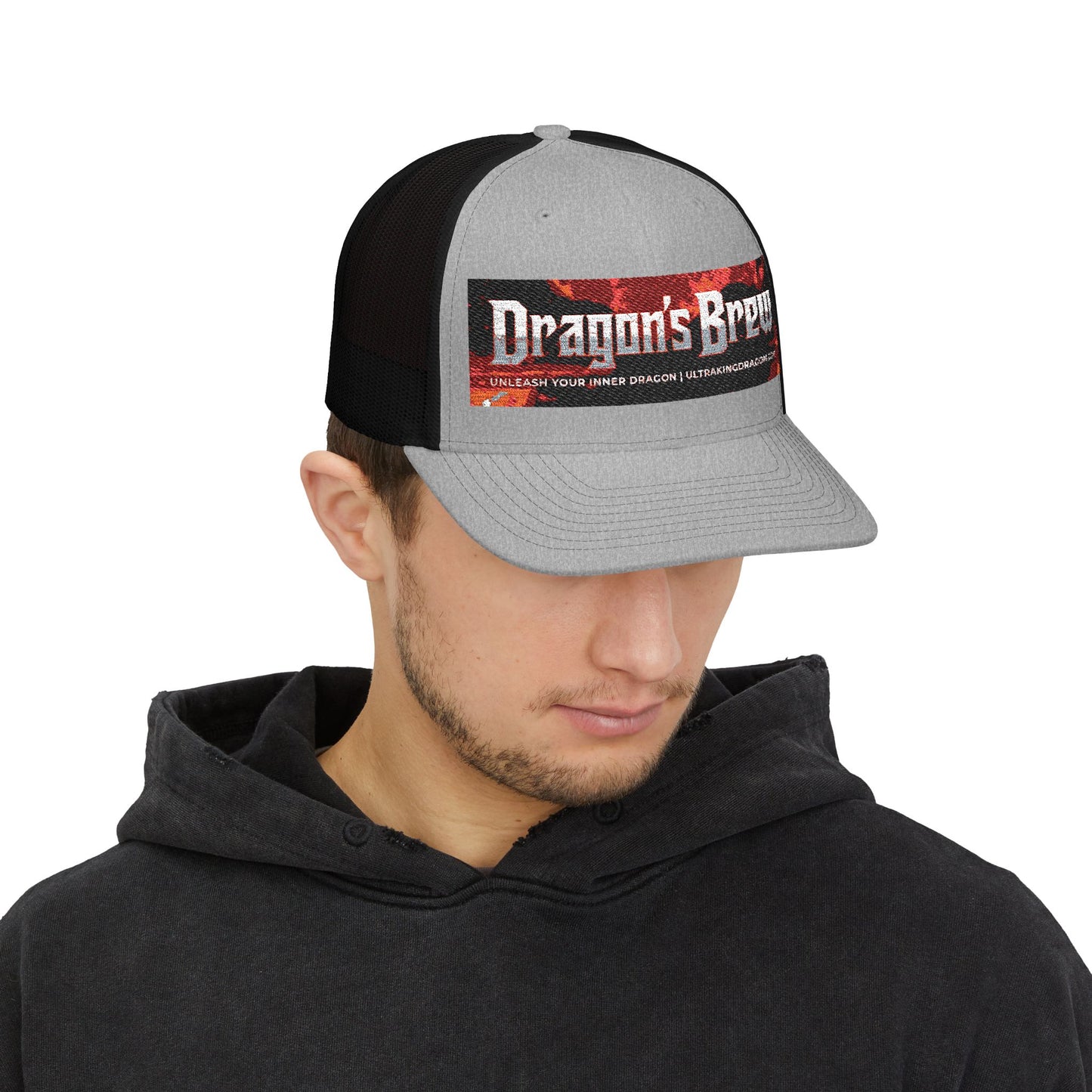 Dragon's Brew Embroidered Trucker Hat