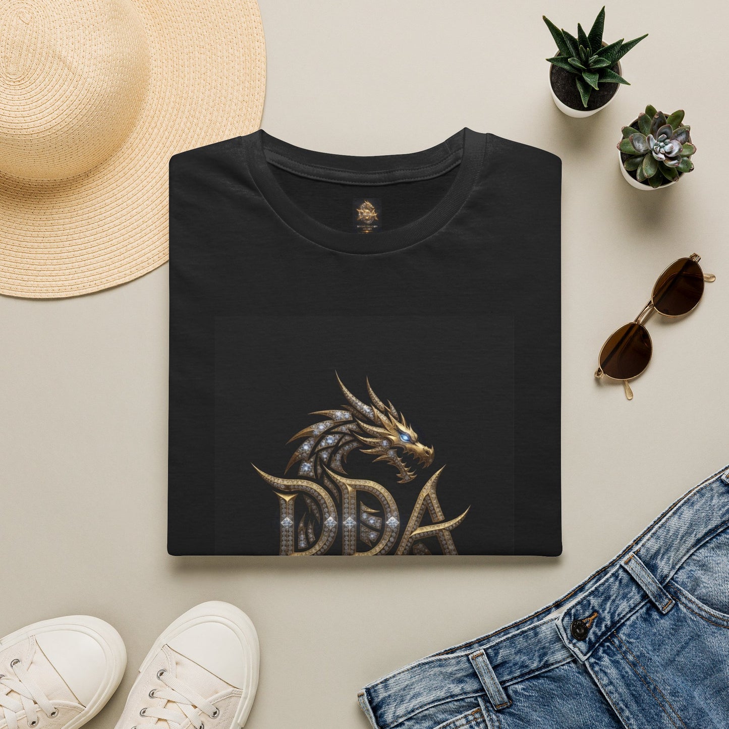 A Dragon Crest T-Shirt — Divine Dragon Armor Logo Tee