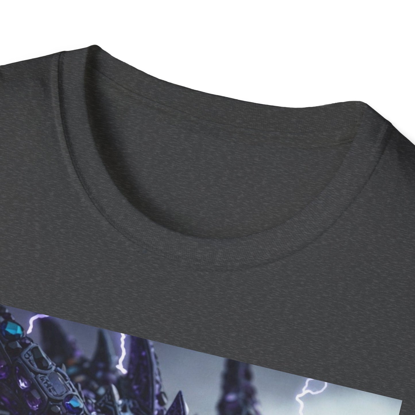 Dragon Lightning T-Shirt — Neon Electric Fantasy Graphic Tee