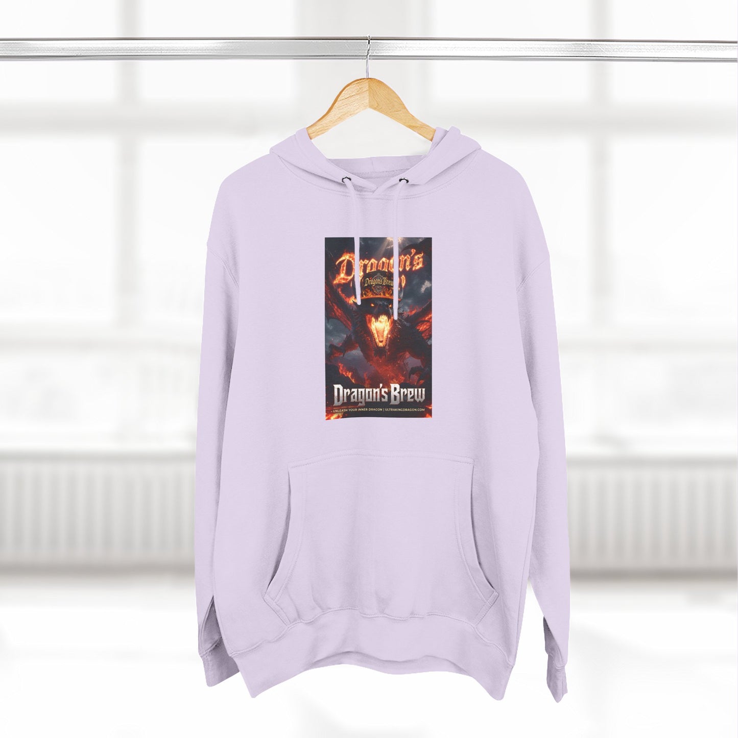 Dragons Brew Three-Panel Fleece Hoodie