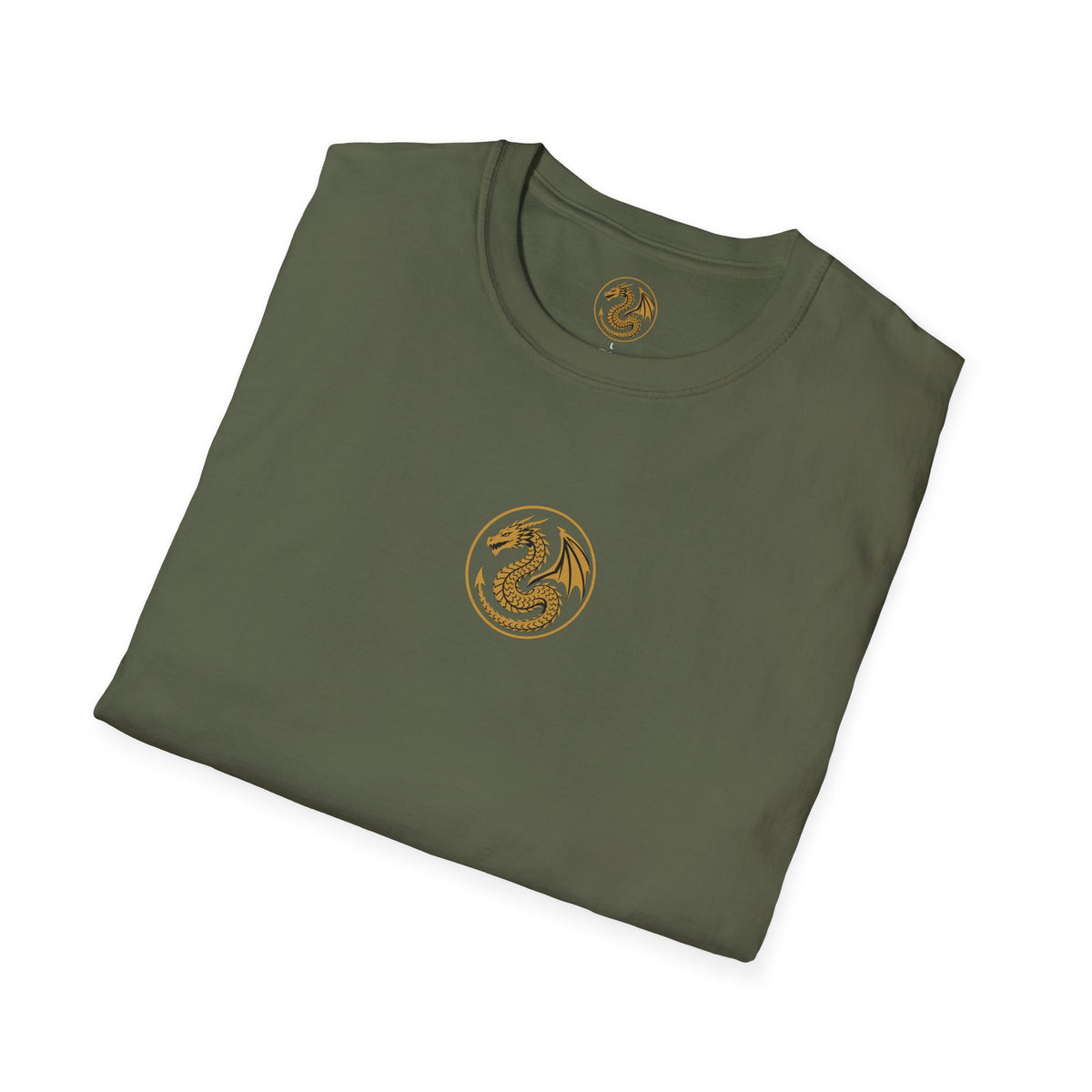 Golden Serpent Symbol T-Shirt