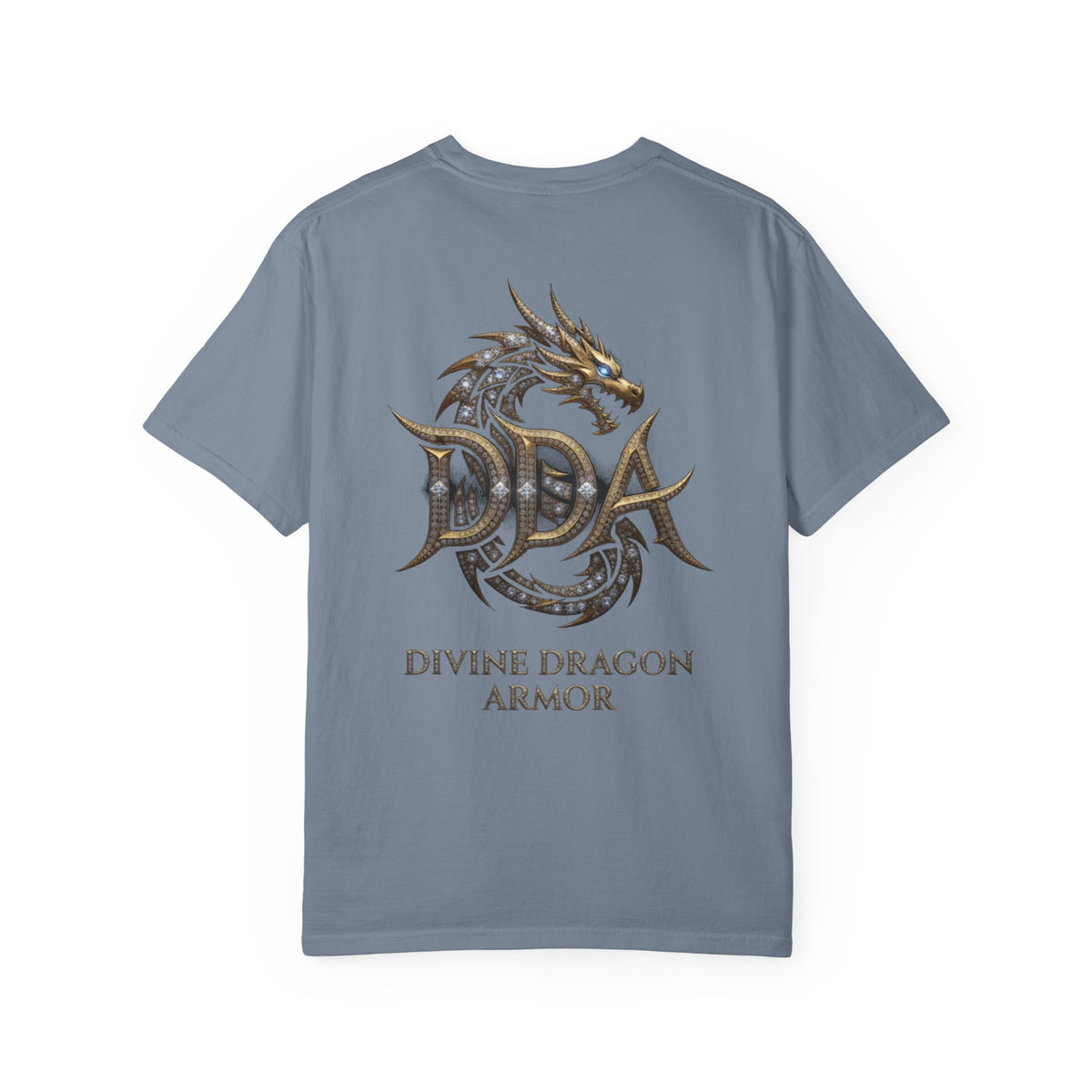 A DIVINE DRAGON ARMOR MEN OR WOMANS Garment-Dyed T-shirt